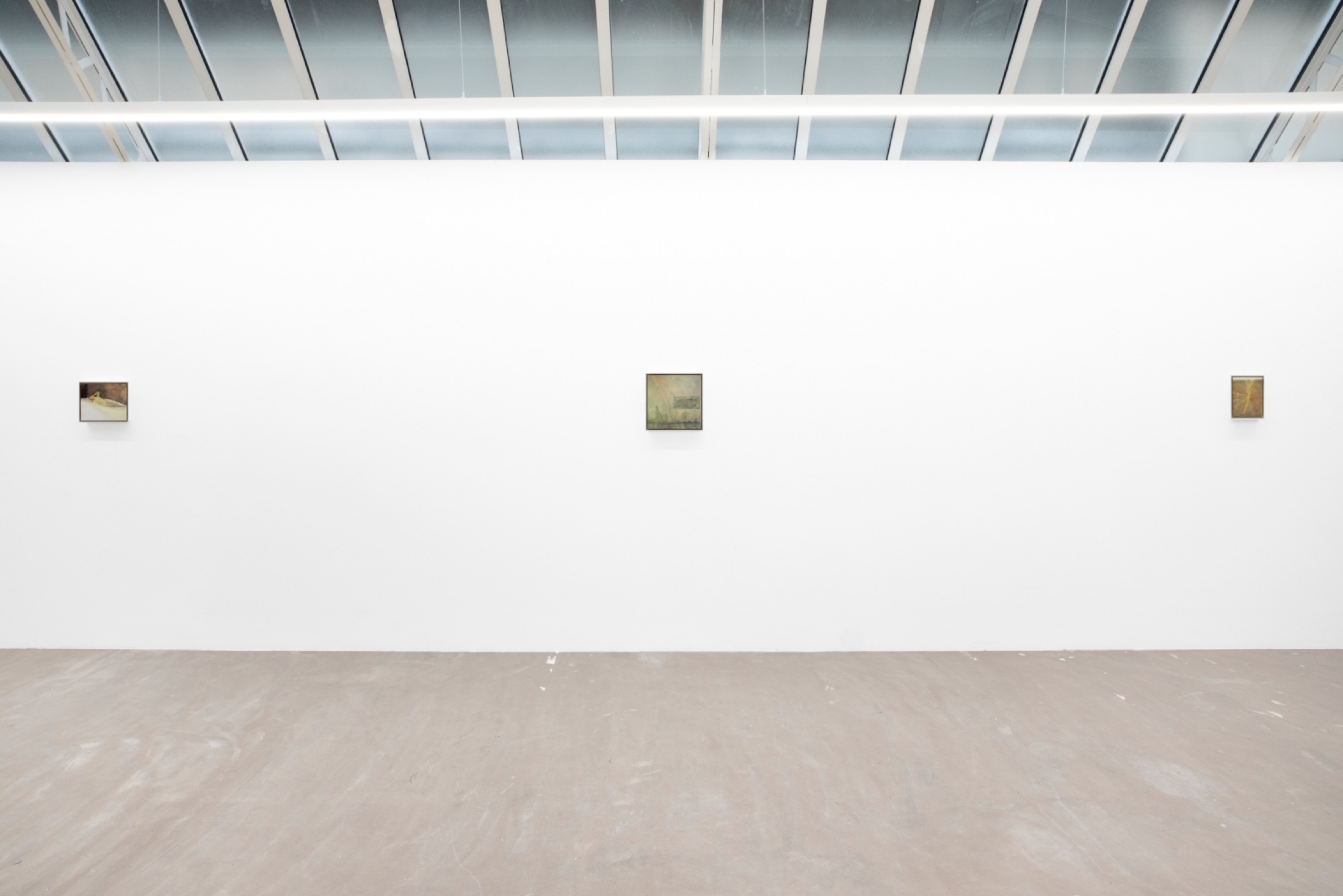 Installation view of Long Light, Bremond Capela, Paris, France, 2025